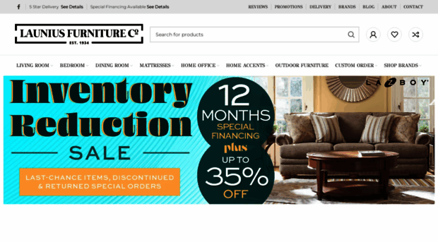 launiusfurniturecompany.com