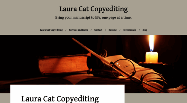 lauracatcopyediting.com