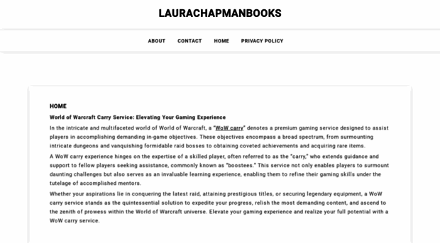 laurachapmanbooks.com