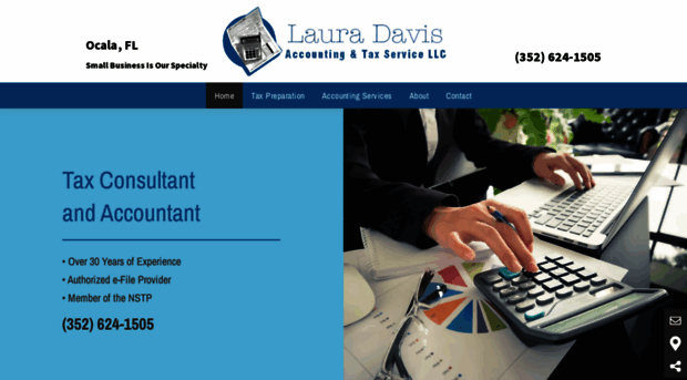 lauradavisaccounting.com