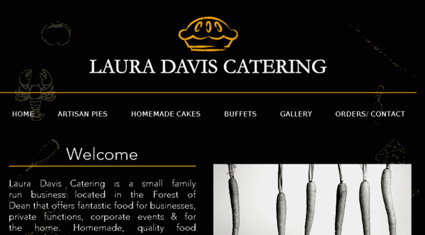 lauradaviscatering.com