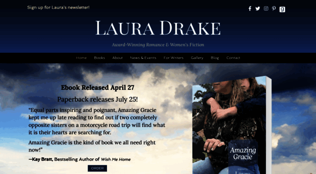 lauradrakebooks.com