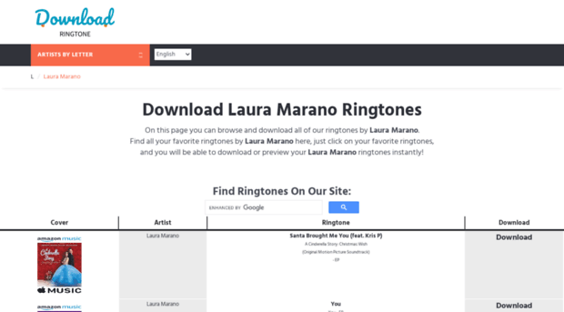 lauramarano.download-ringtone.com