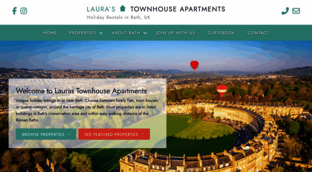 laurastownhouseapartments.co.uk