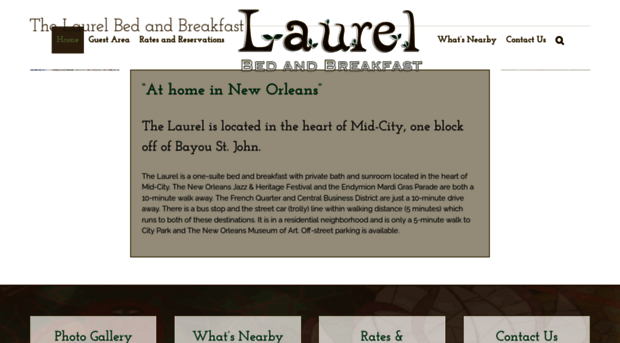 laurelbedandbreakfast.com