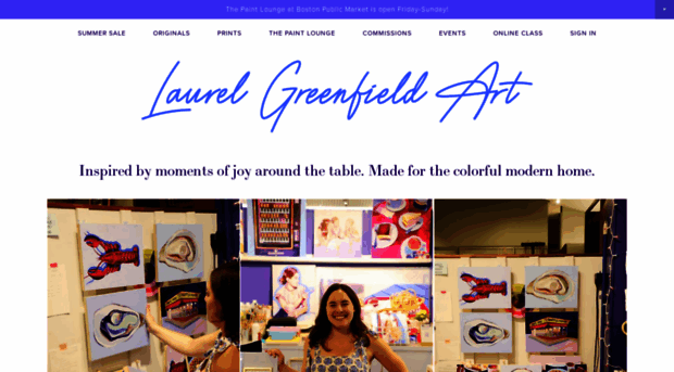 laurelgreenfieldart.com