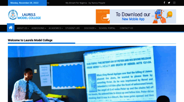 laurelsmodelcollege.com