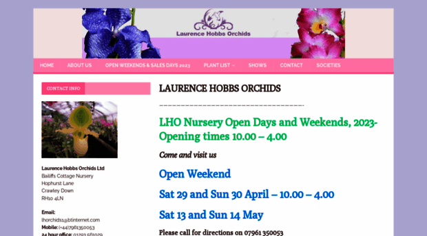 laurencehobbsorchids.co.uk