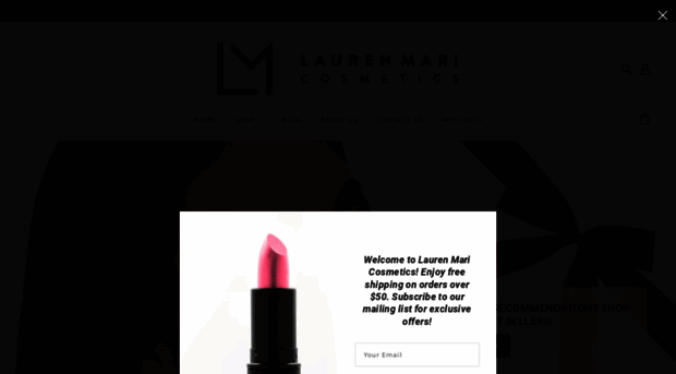 laurenmaricosmetics.com