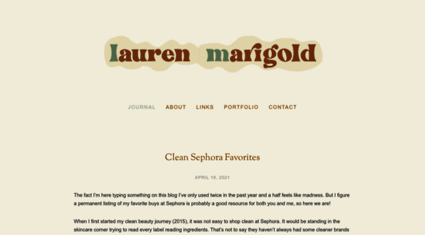 laurenmarigold.com