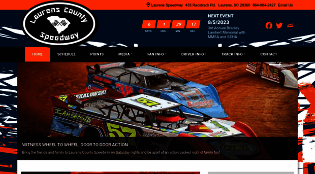 laurensspeedway.com