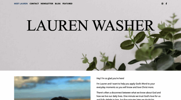 laurenwasher.com