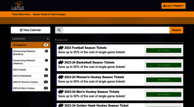 laurier.universitytickets.com