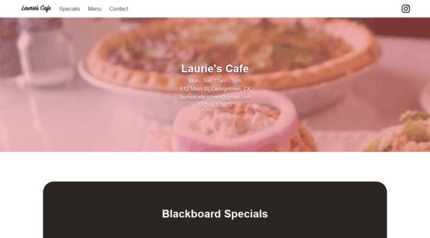 lauriescafe.com