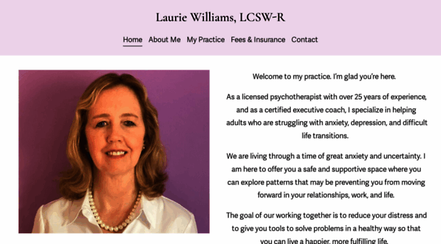 lauriewilliamstherapy.com