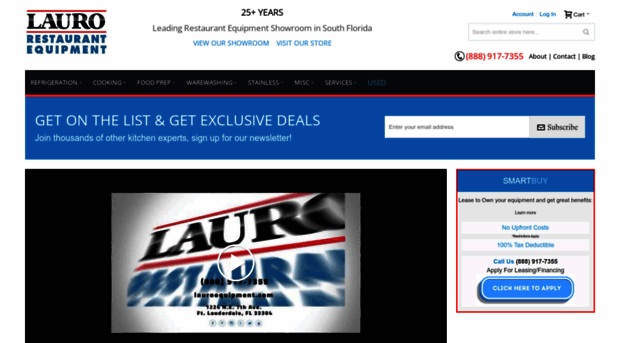 lauroequipment.com