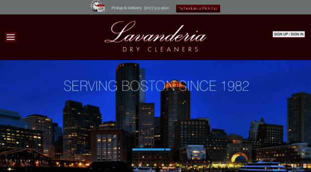 lavanderiadrycleaners.com