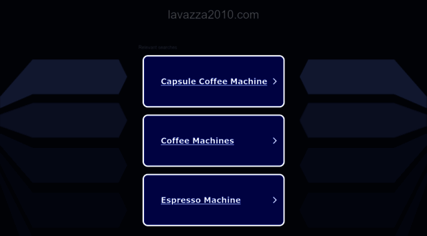 lavazza2010.com