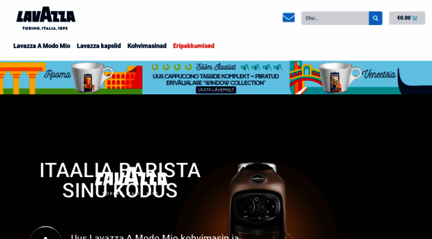 lavazzakohvikapslid.ee