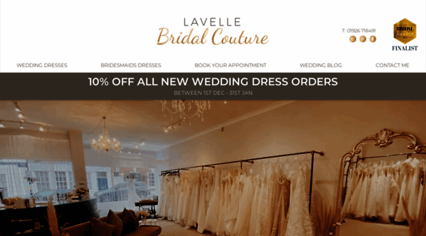 lavellebridalcouture.co.uk