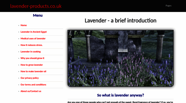 lavender-products.co.uk