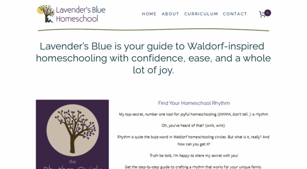 lavendersbluehomeschool.com