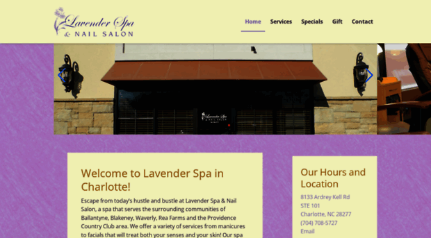 lavenderspaandnailsalon.com