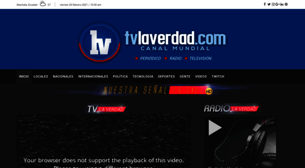 laverdadecuador.com