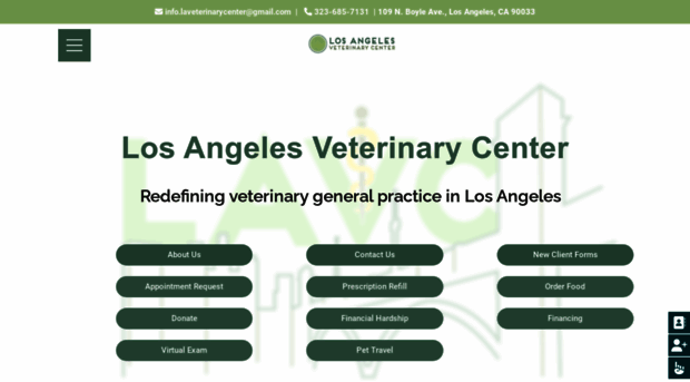 laveterinarycenter.com