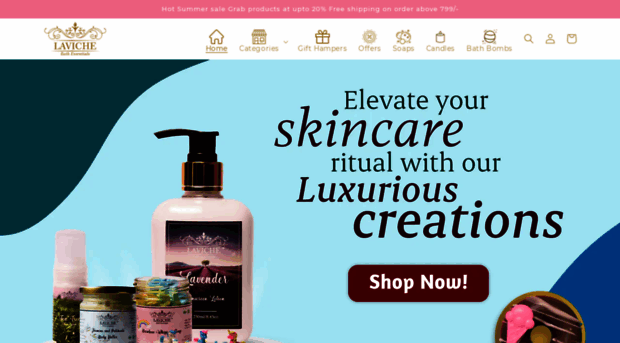 lavichebathessentials.com