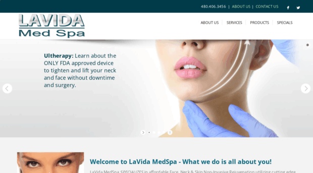 lavidamedspa.com