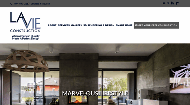 lavieconstruction.com