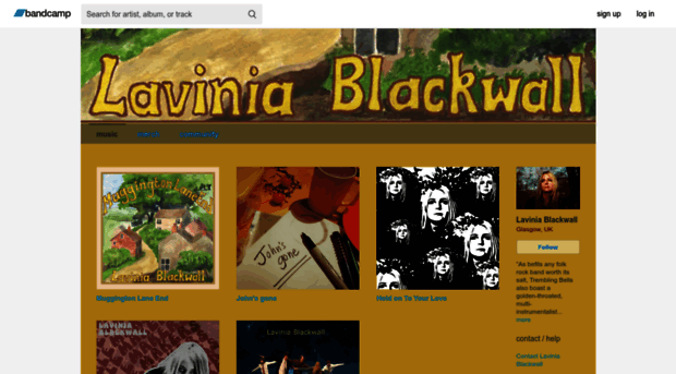 laviniablackwall.bandcamp.com