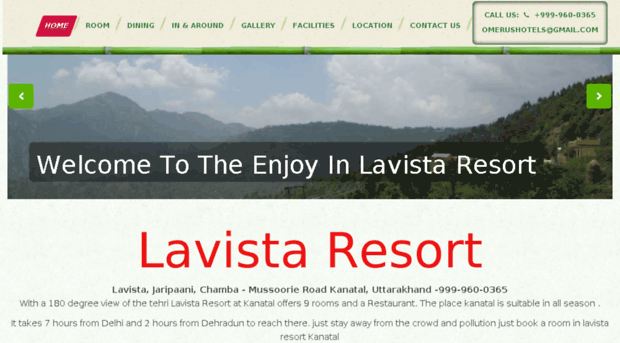 lavistaresortkanatal.in