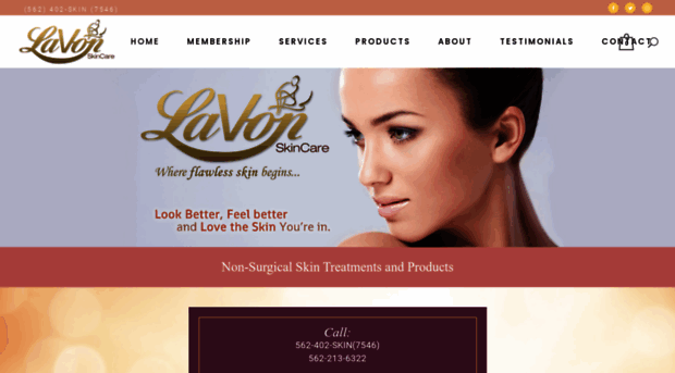 lavonskincare.com