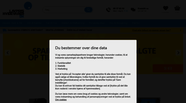 lavprishvidevarer.dk