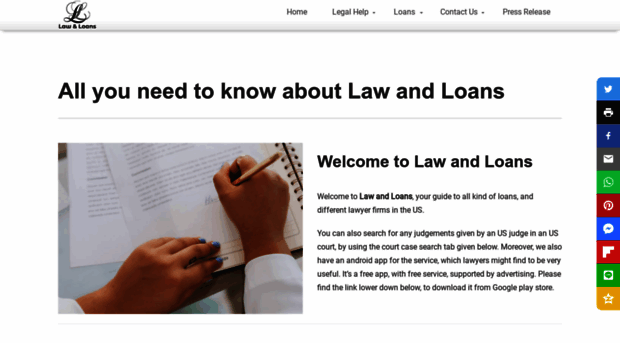 lawandloans.com