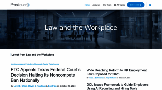 lawandtheworkplace.com