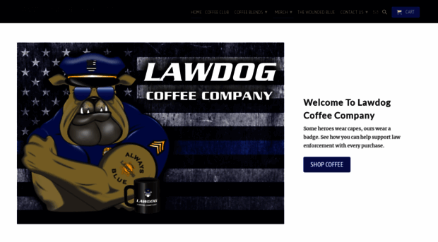 lawdogcoffee.com