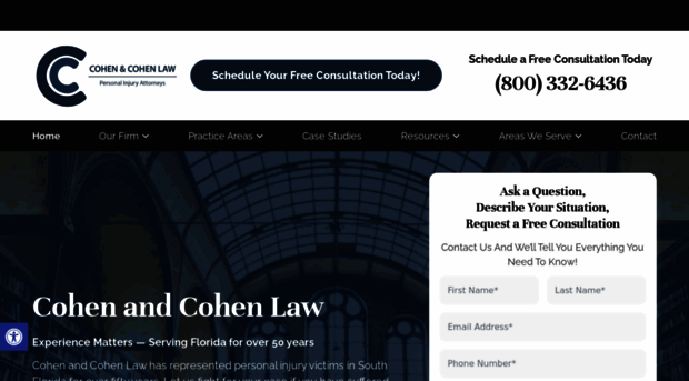 lawfirmofcohenandcohen.com