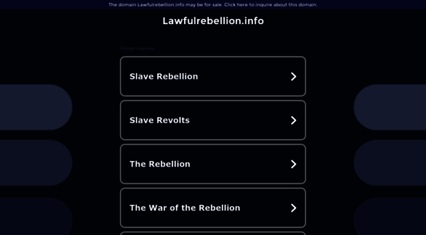 lawfulrebellion.info