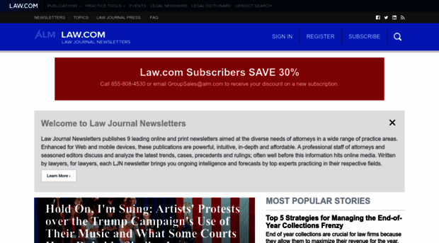 lawjournalnewsletters.com