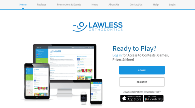 lawless-orthodontics.patientrewardshub.com