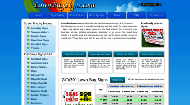 lawnbagsigns.com