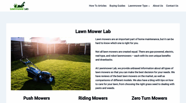 lawnmowerlab.com