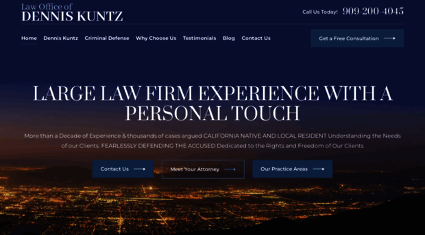 lawofficedenniskuntz.com