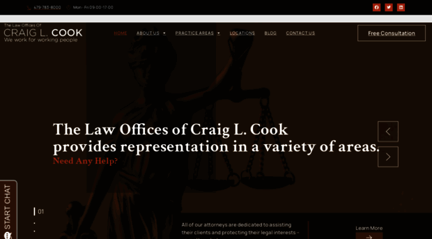 lawofficesofcraiglcook.com