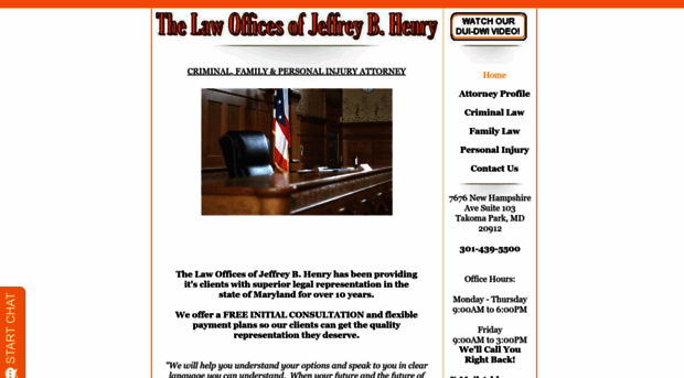 lawofficesofjeffreyhenry.com