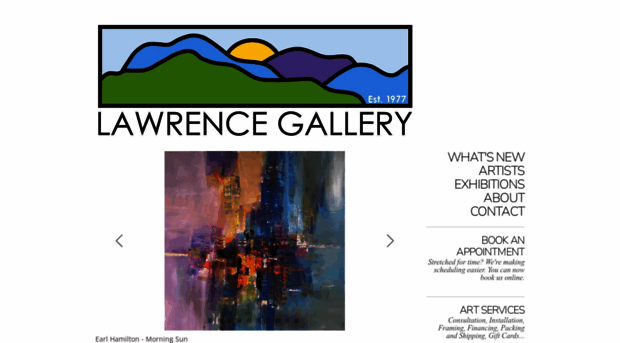 lawrencegallery.net