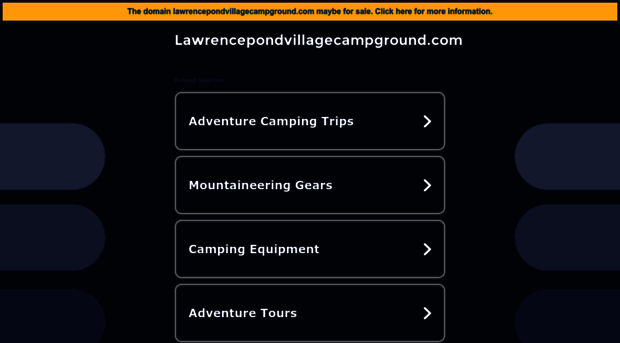 lawrencepondvillagecampground.com